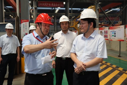 Wan Guangming, Mayor of Nanchang City Visited NMS