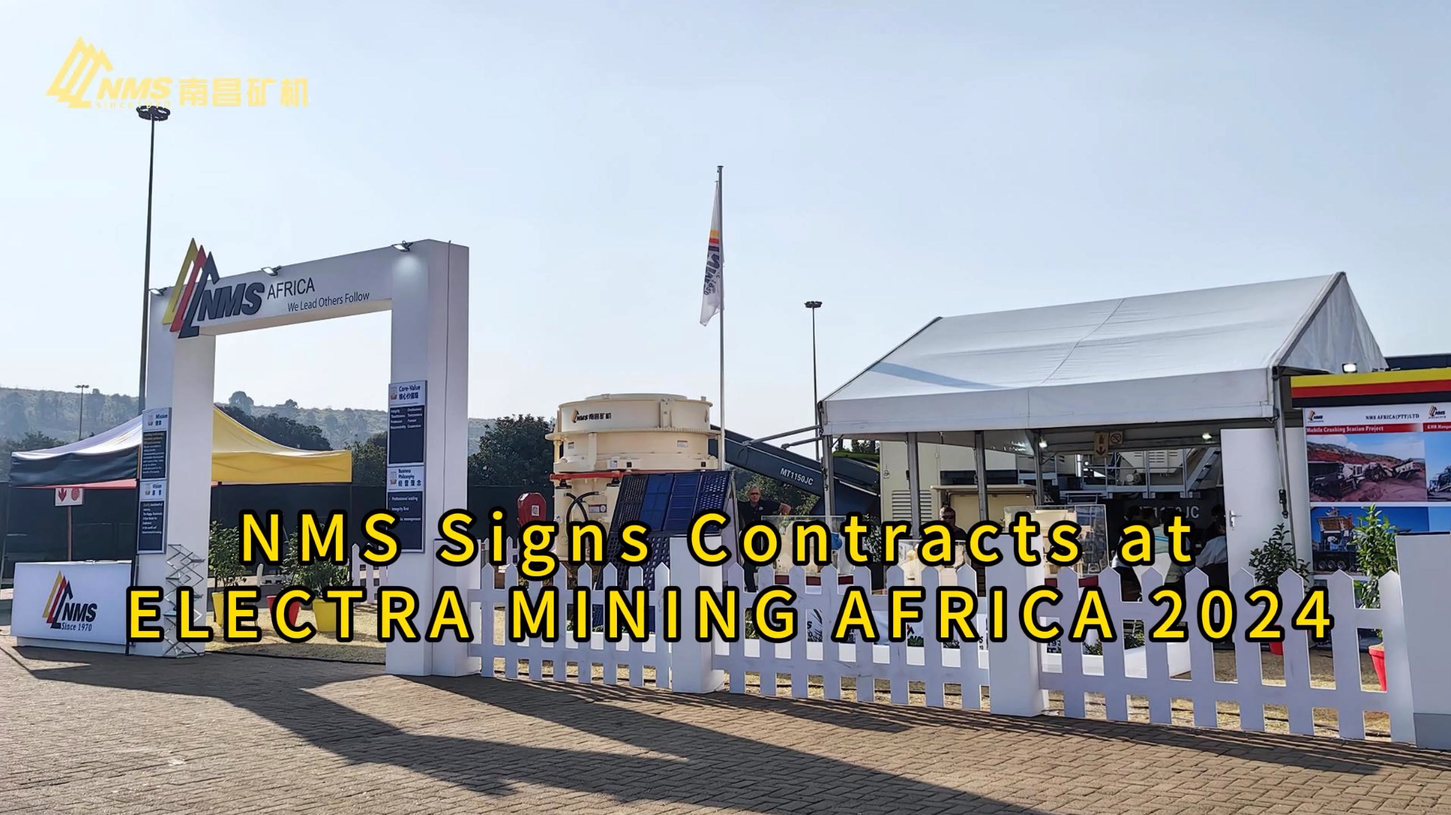 NMS Signs Contracts at ELECTRA MINING AFRICA 2024