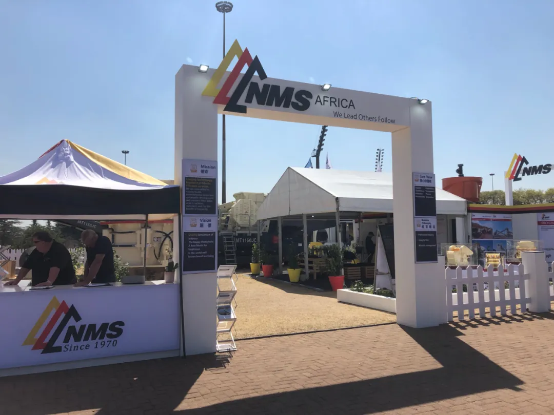 NMS Shines at South African Mining Expo, Secures Multiple Equipment Deals On-site