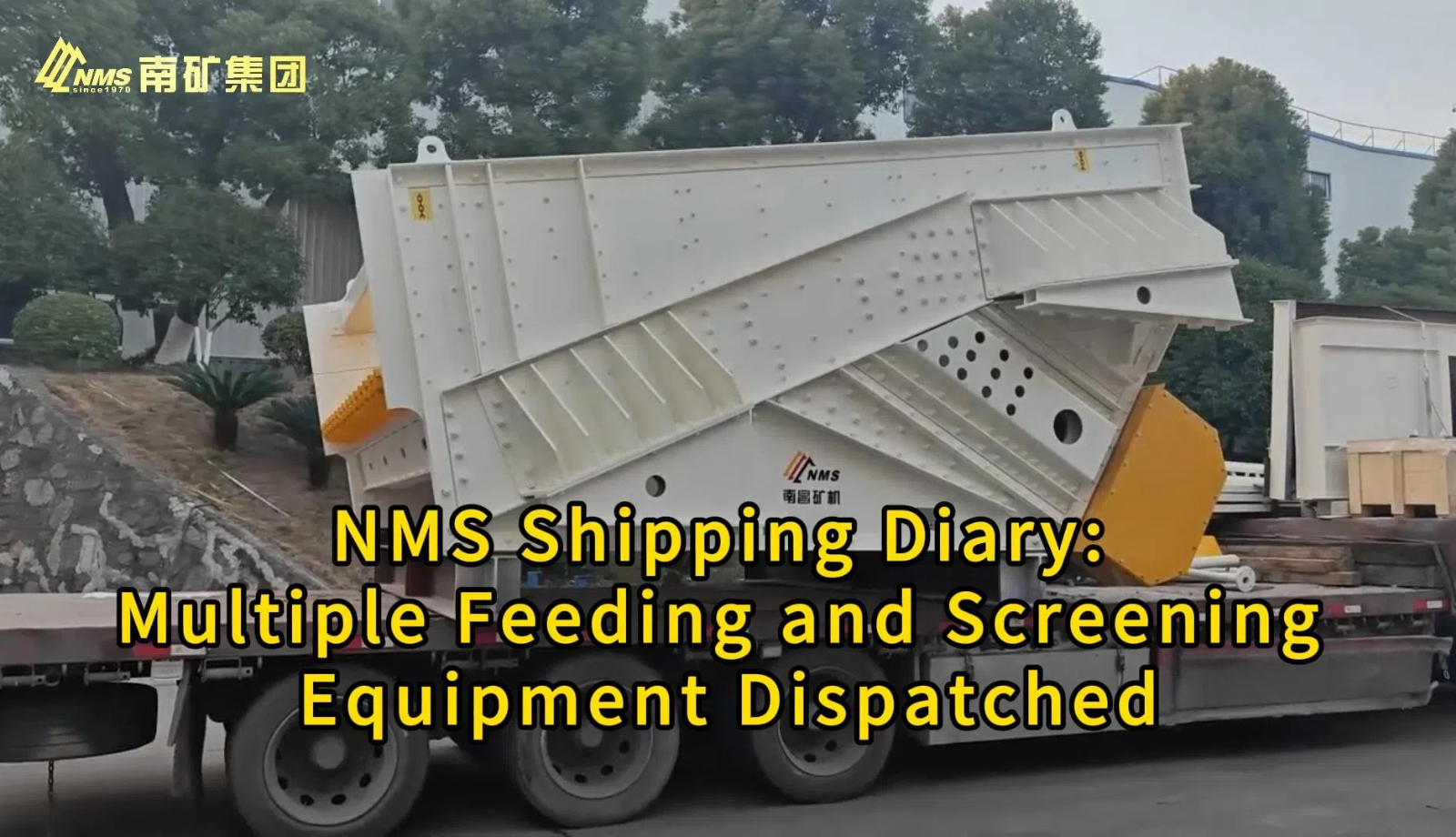 NMS Shipping Diary: Multiple Feeding and Screening Equipment Dispatched